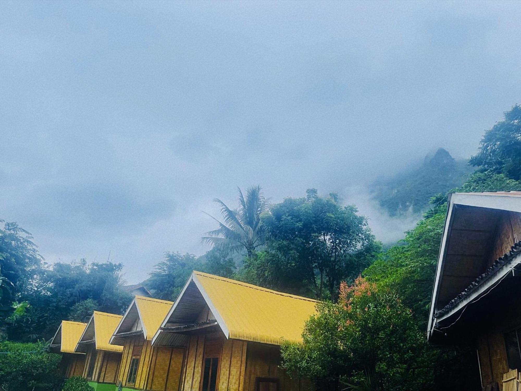 Nong Khiaw Ing Ing Mountain View Nongkhiaw Exterior foto