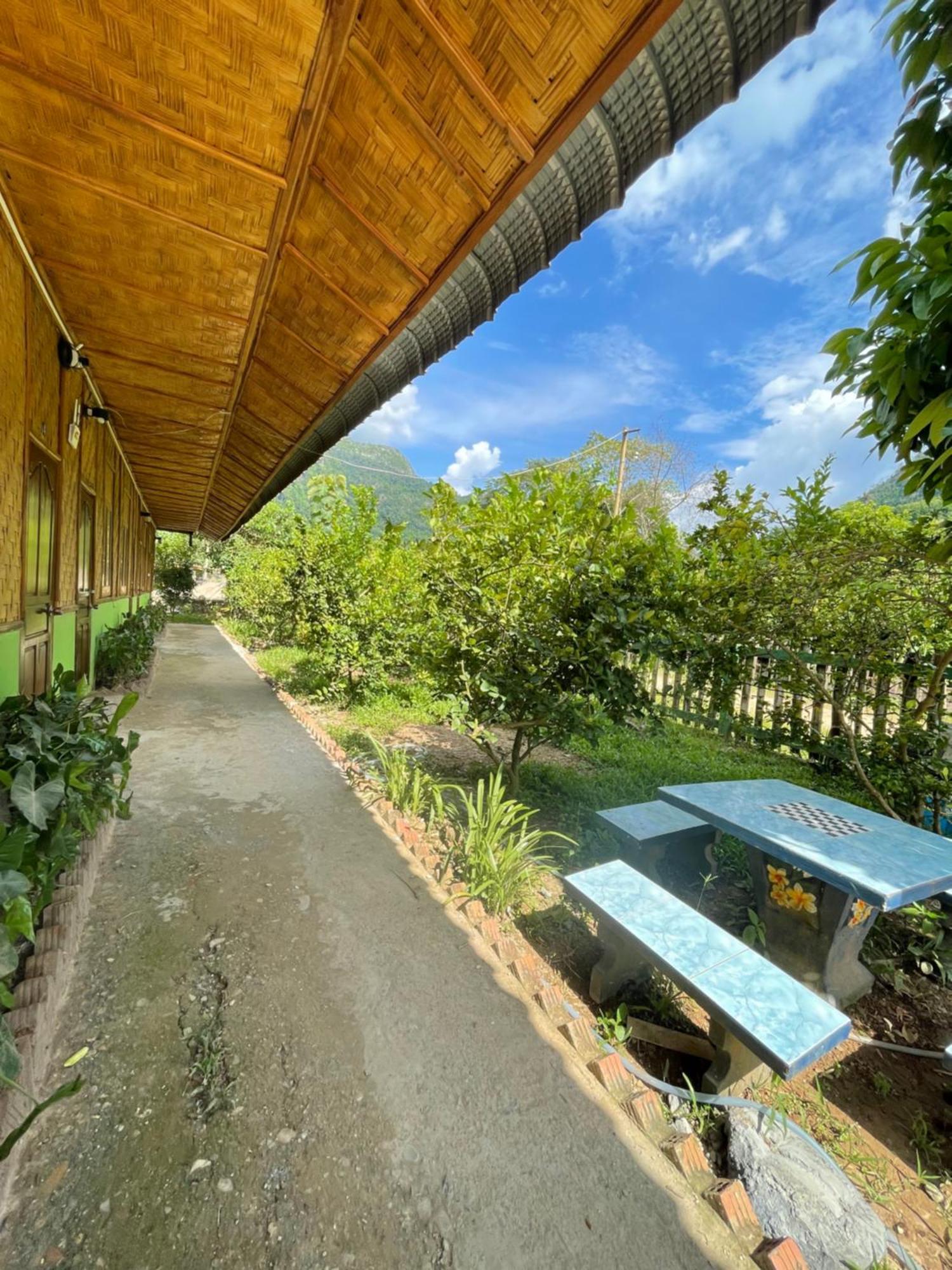 Nong Khiaw Ing Ing Mountain View Nongkhiaw Exterior foto