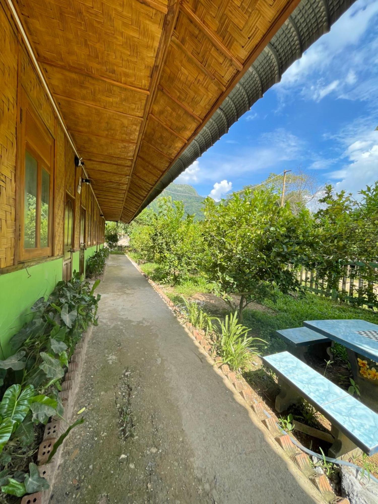 Nong Khiaw Ing Ing Mountain View Nongkhiaw Exterior foto