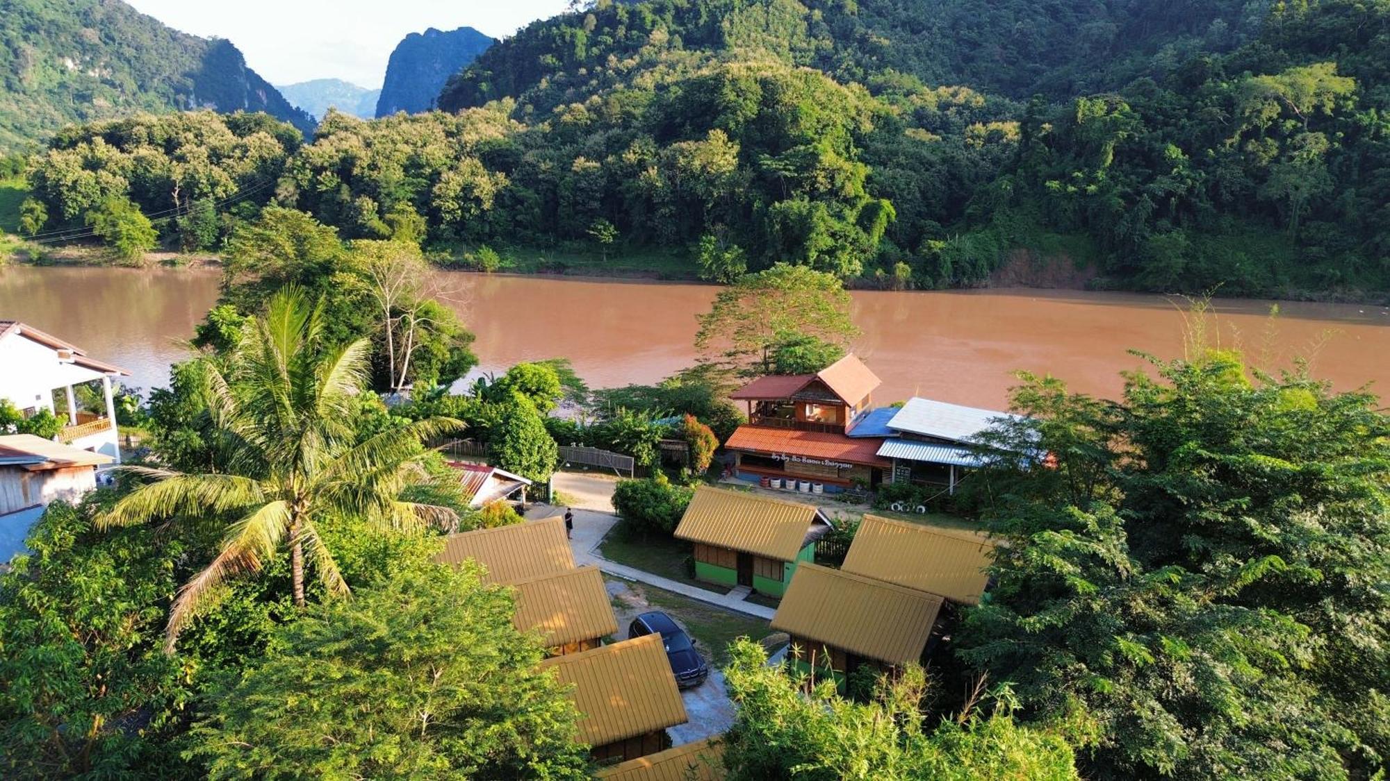 Nong Khiaw Ing Ing Mountain View Nongkhiaw Exterior foto
